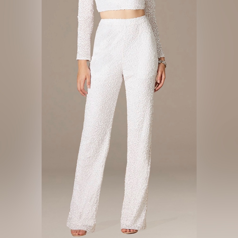 LARA designs hunter beaded high waist separates pants NWT Never worn!